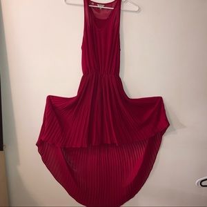 Deep Blush Guess Midi Dress